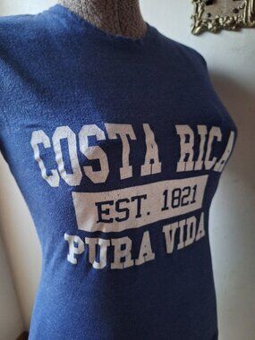 Costa Rica T-shirt Pura Vida Athletic Sporty